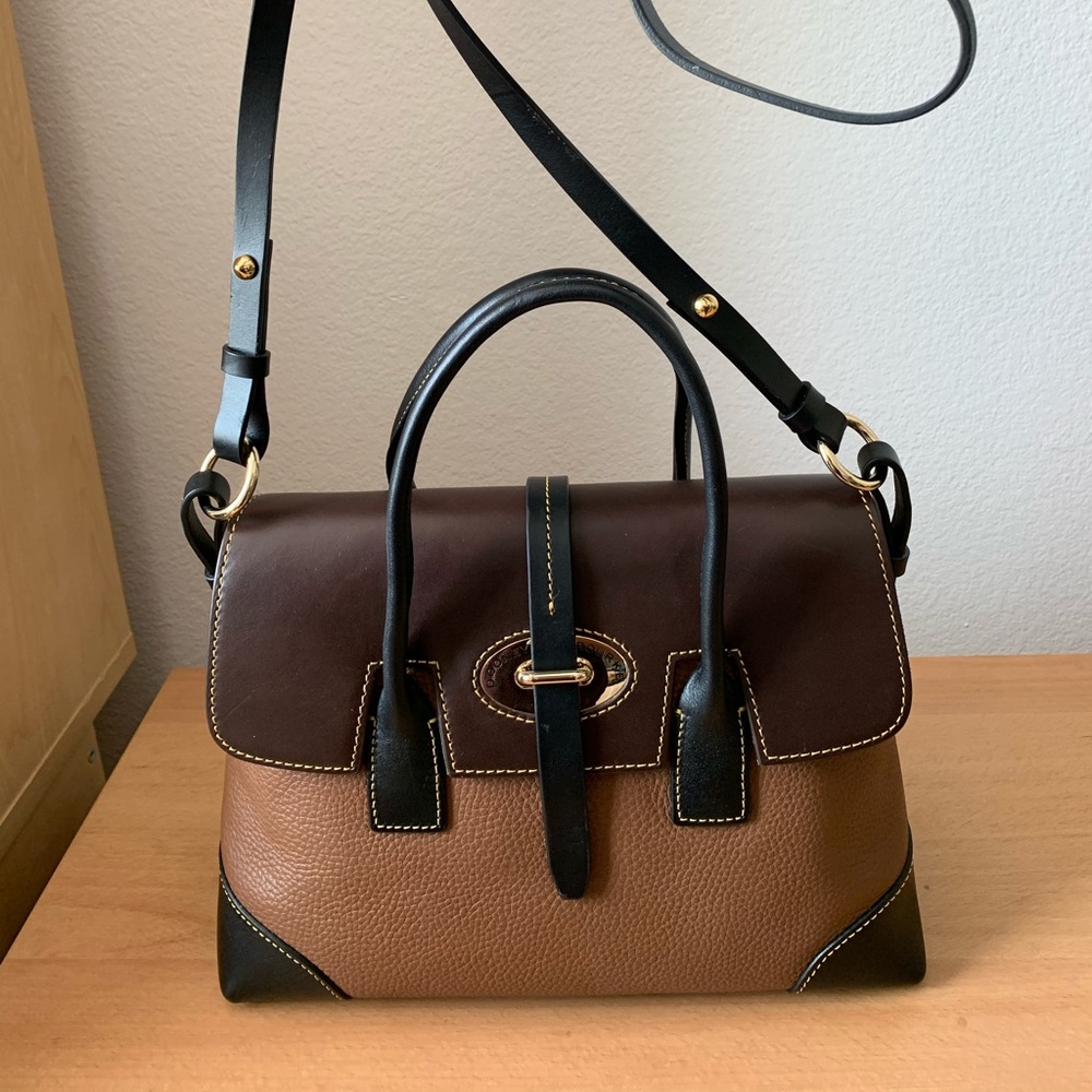 Dooney & Bourke Brown Crossbody Tote